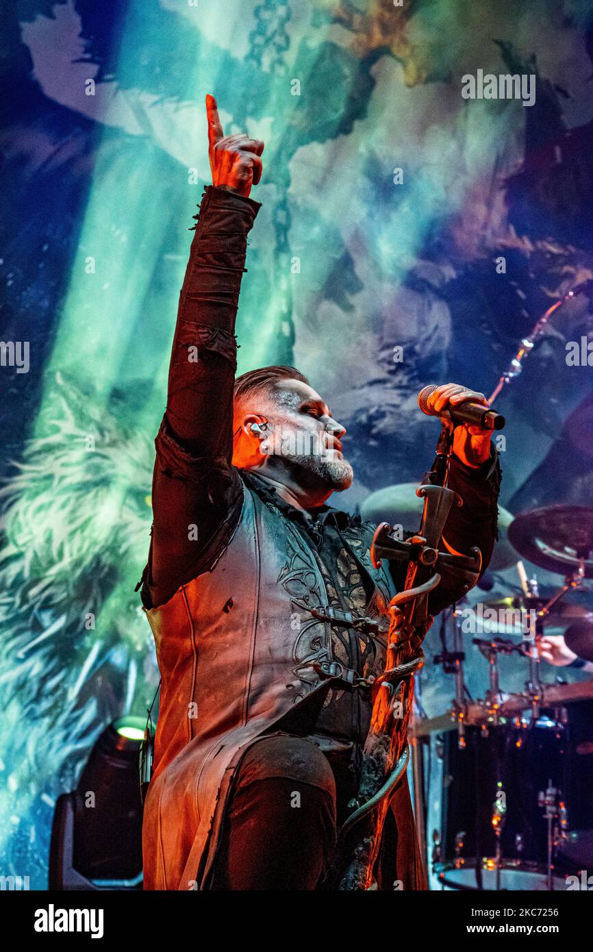 Power metal concert of the german band Powerwolf, in the XV edition of ...