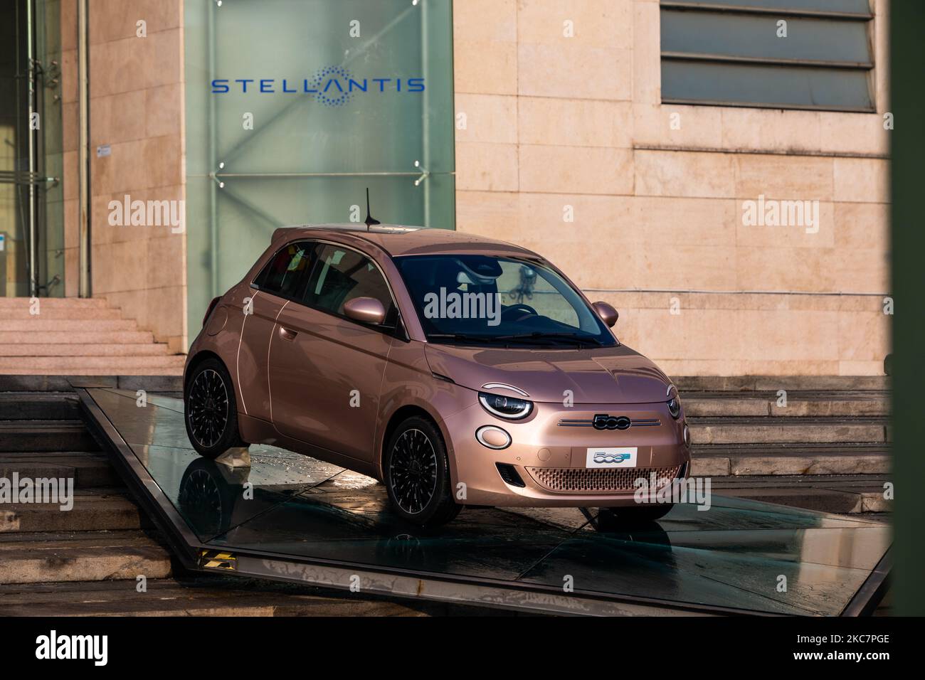 A view of the historical FIAT plant in Turin, Italy, on January 18