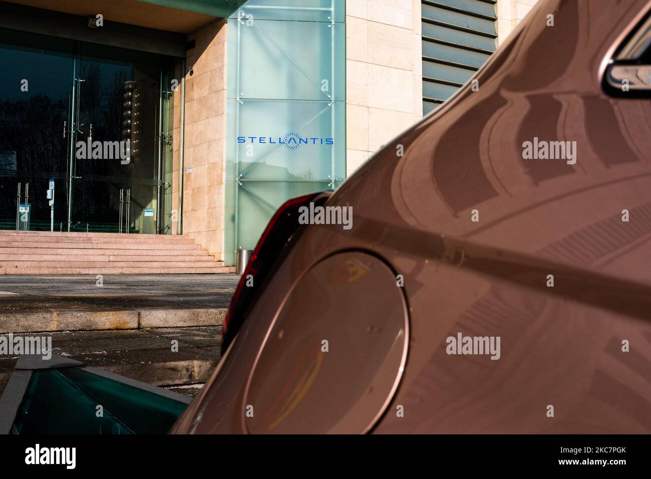 A view of the historical FIAT plant in Turin, Italy, on January 18