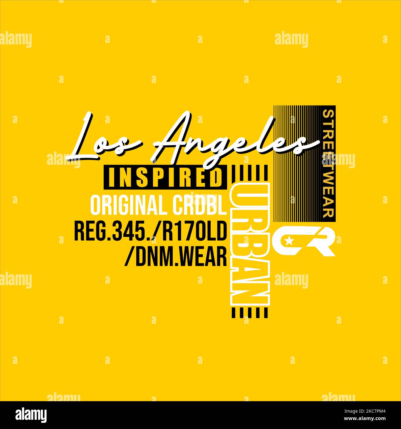 A creative logo design for clothing brand with the text Los Angeles in