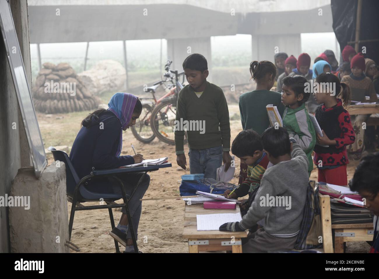 Private school classroom laptops hires stock photography and images