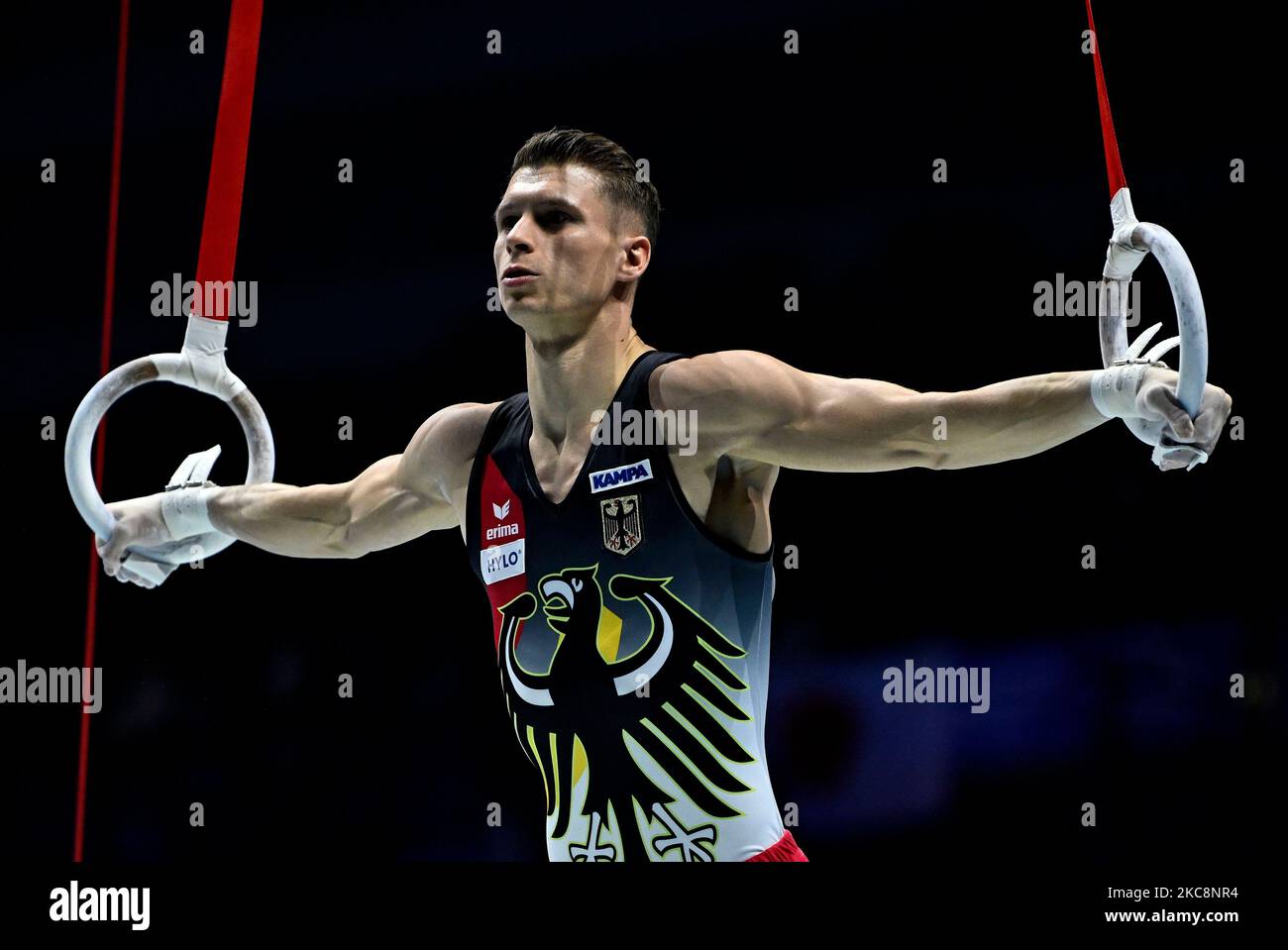 Liverpool, UK. 04th Nov, 2022. World gymnastics championships 2022. The