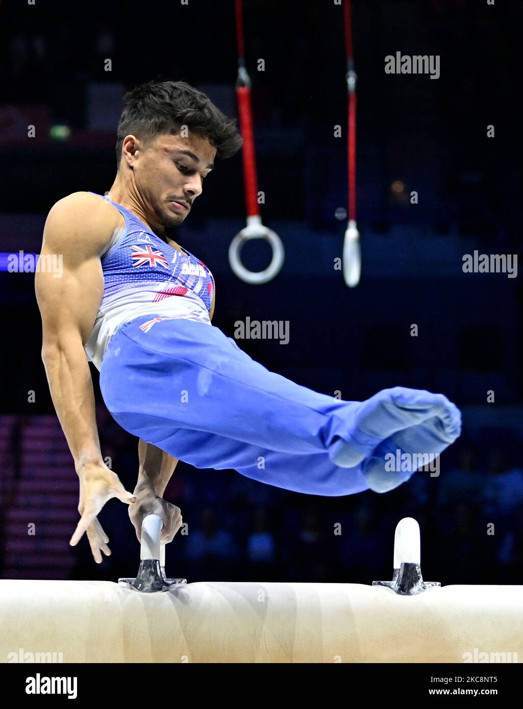 Liverpool, UK. 04th Nov, 2022. World gymnastics championships 2022. The
