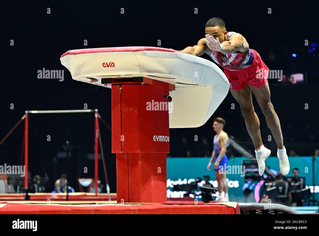 Liverpool, UK. 04th Nov, 2022. World gymnastics championships 2022. The