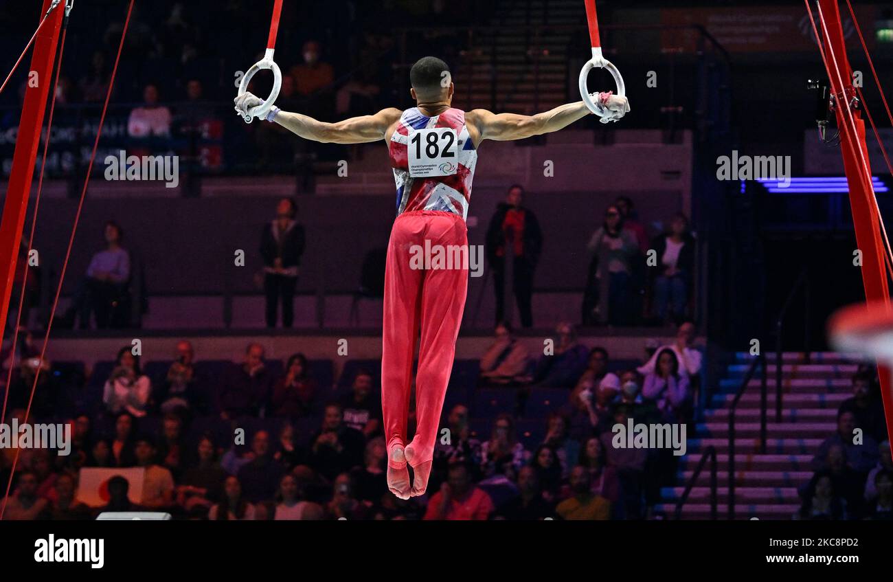 Liverpool, UK. 04th Nov, 2022. World gymnastics championships 2022. The