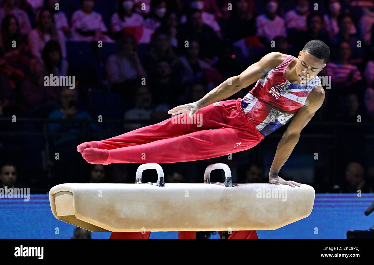 Liverpool, UK. 04th Nov, 2022. World gymnastics championships 2022. The