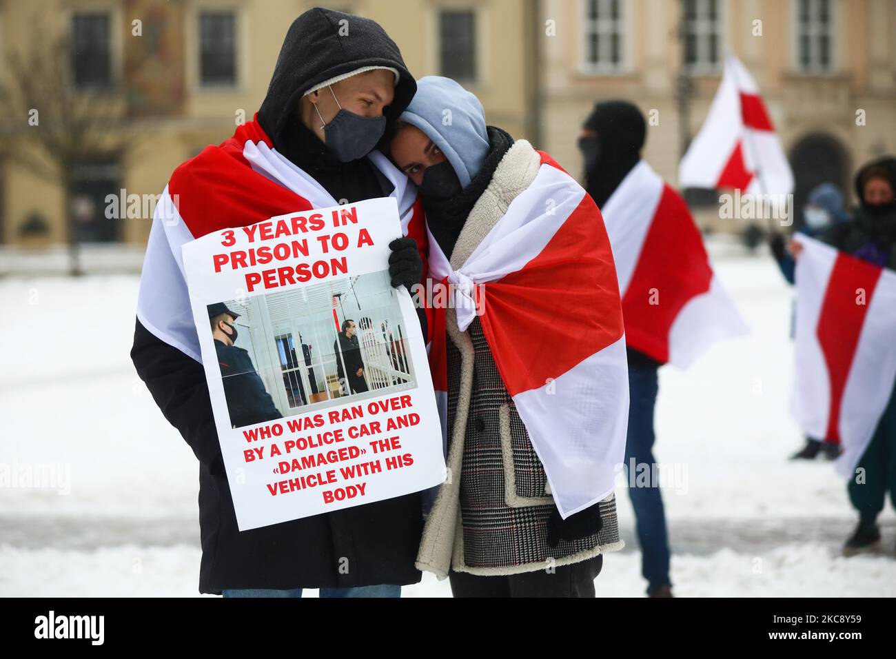 International day of solidarity with belarus hires stock photography