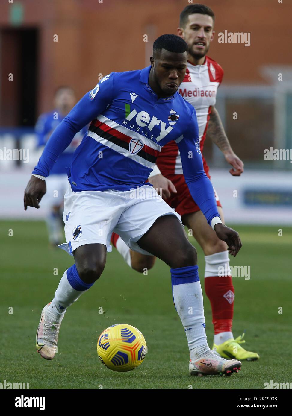 Keita Baldé during Serie A match between Sampdoria v Fiorentina in ...
