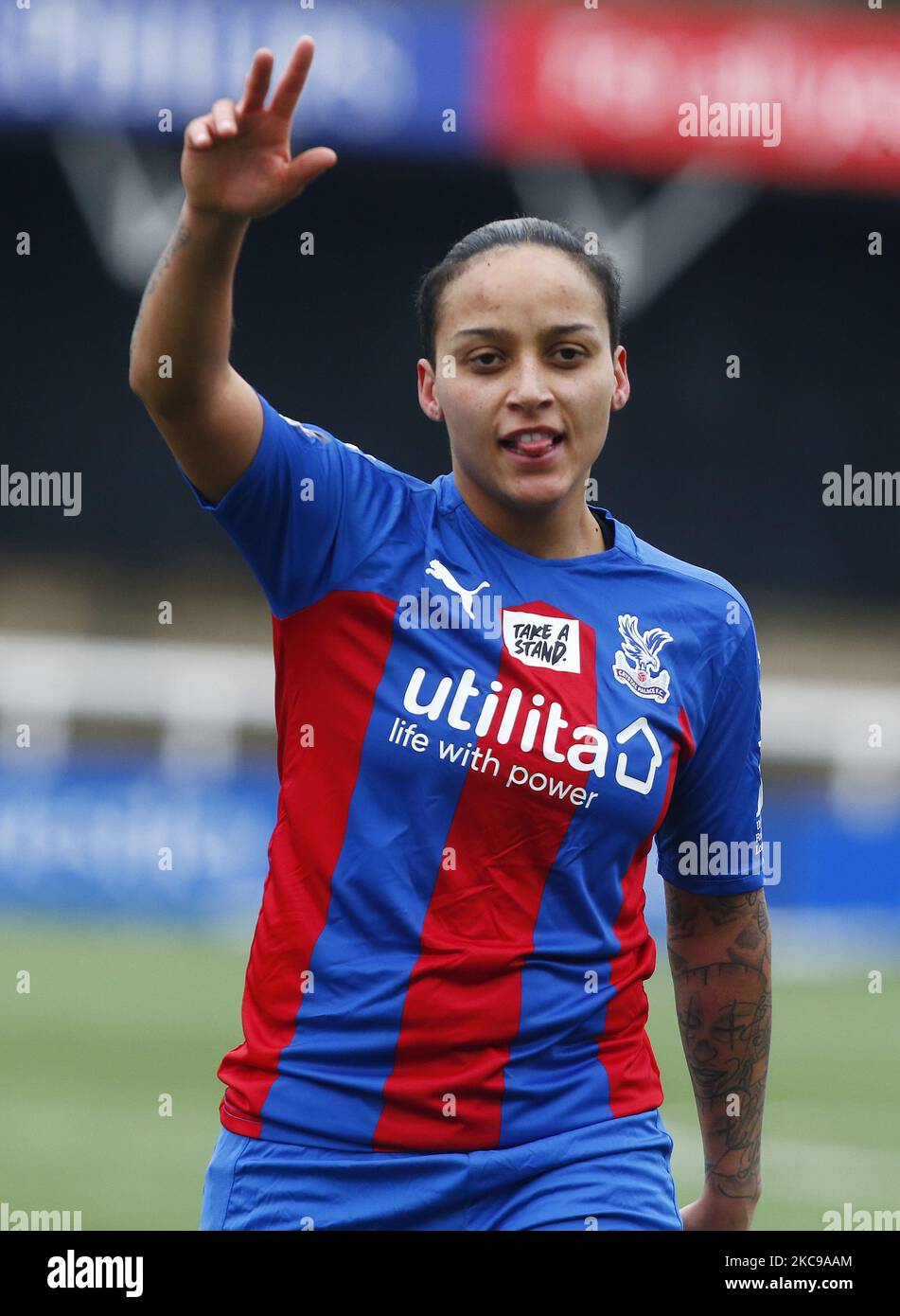 Bianca Baptiste of Crystal Palace Women during FA Women's Championship