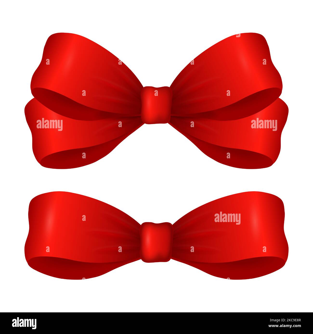 Red Bow - A cartoon illustration of a Red Bow Stock Vector Image & Art -  Alamy