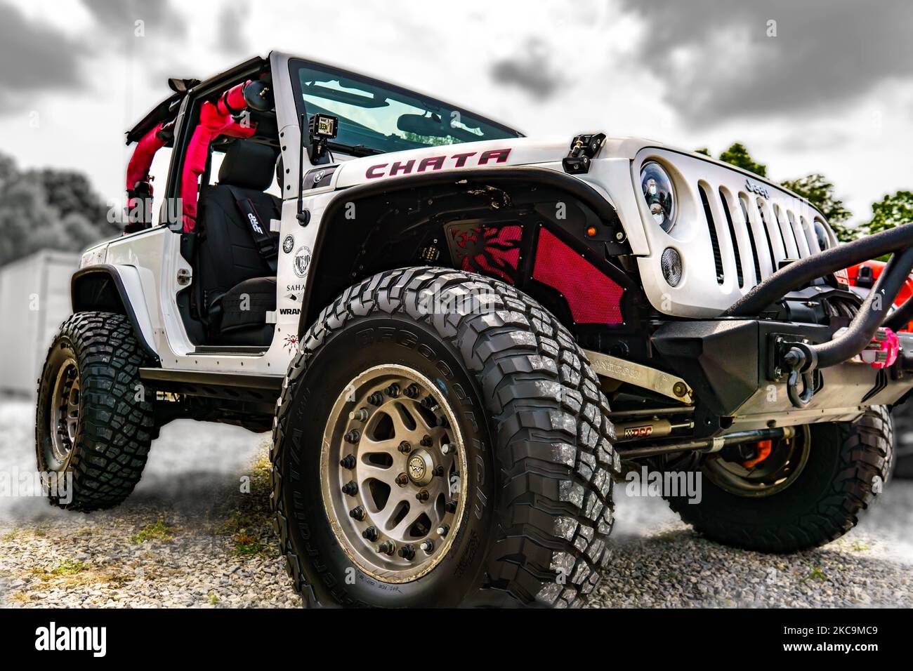 Barren Plains Tennessee Jeep Rally at Countryside Equipment sales