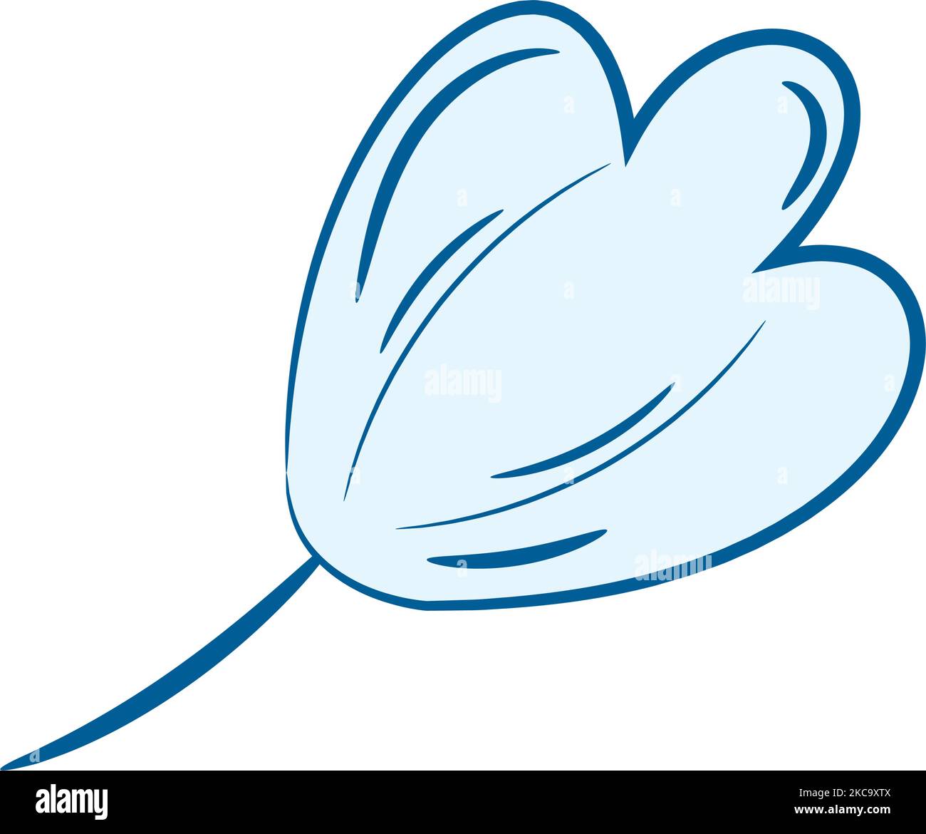 Isolated colored leaf sketch icon Vector Stock Vector Image & Art - Alamy