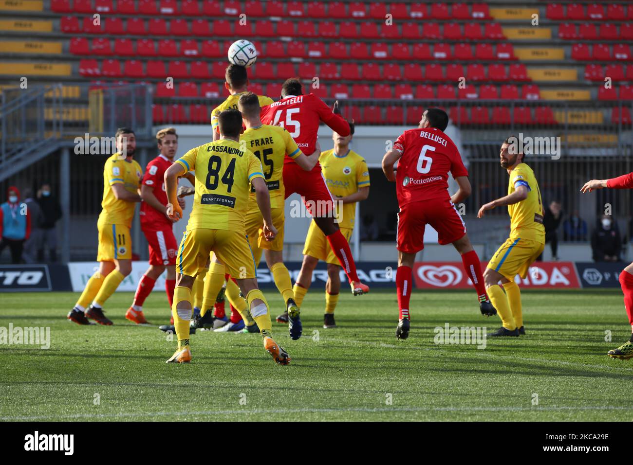 Cittadella, Italy, 24 Aug 2019, MISTER ITALIANO during Cittadella Vs Spezia  - Italian Football Serie B Men Championship - Credit: LPS/Davide  Casentini/Alamy Live News Stock Photo - Alamy