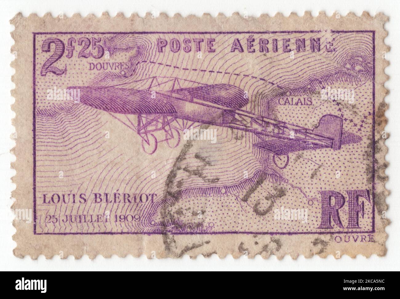 Postmark: Air Mail in Violet Postmark: Air Mail in Violet
