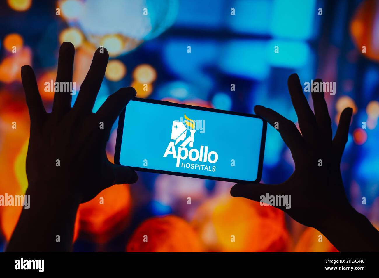 Apollo hospitals logo hi-res stock photography and images - Alamy