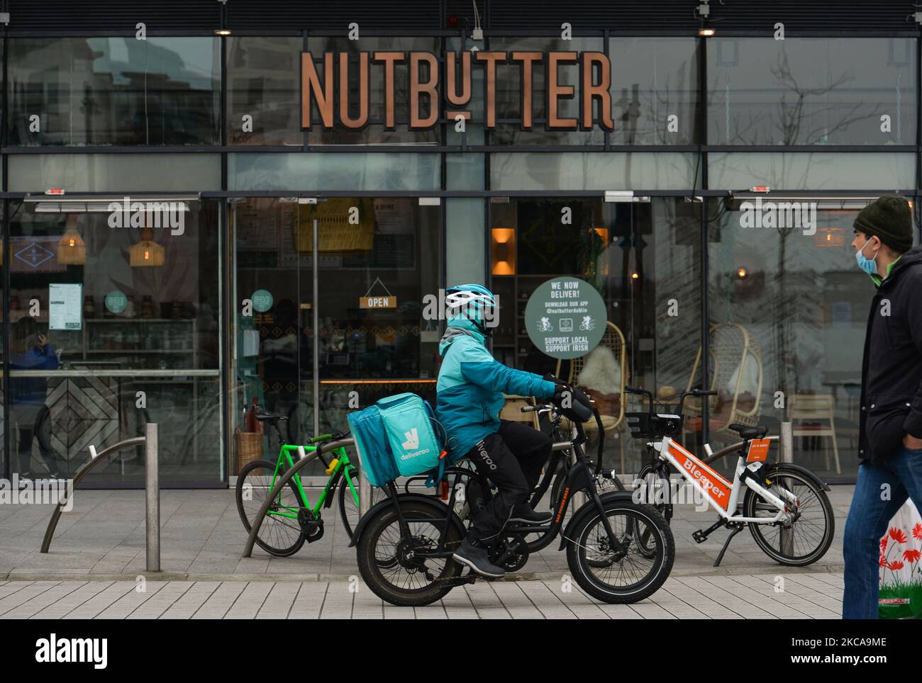 Nutbutter health food restaurant hires stock photography and images