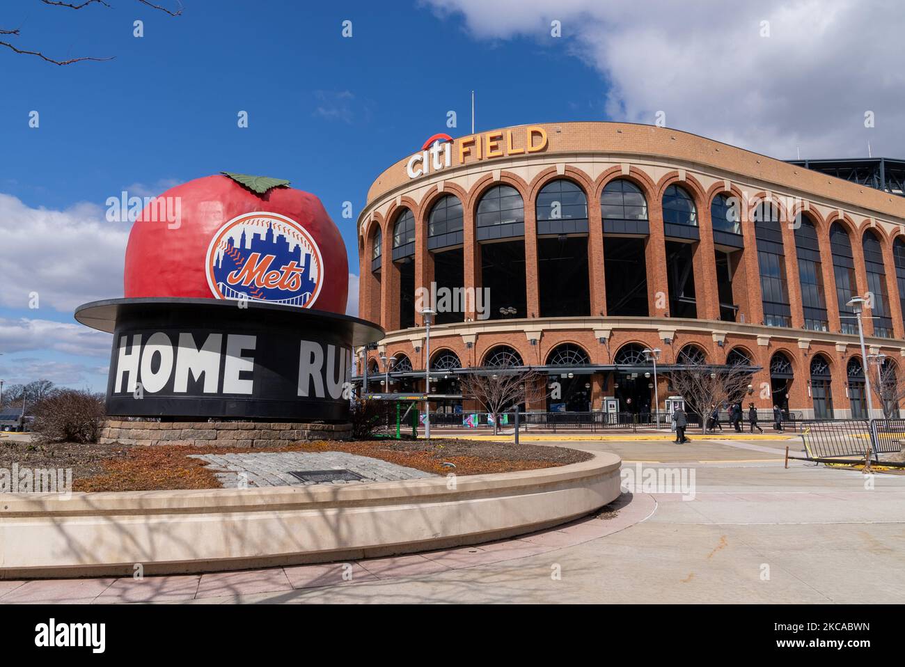 Citi Field baseball stadium is converted into a Covid19 vaccination