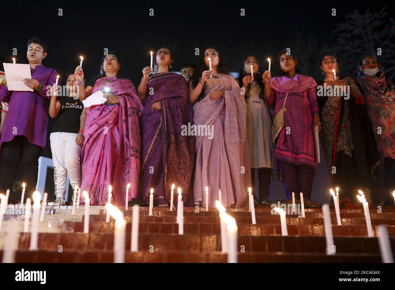 International womens day firing candles hires stock photography and