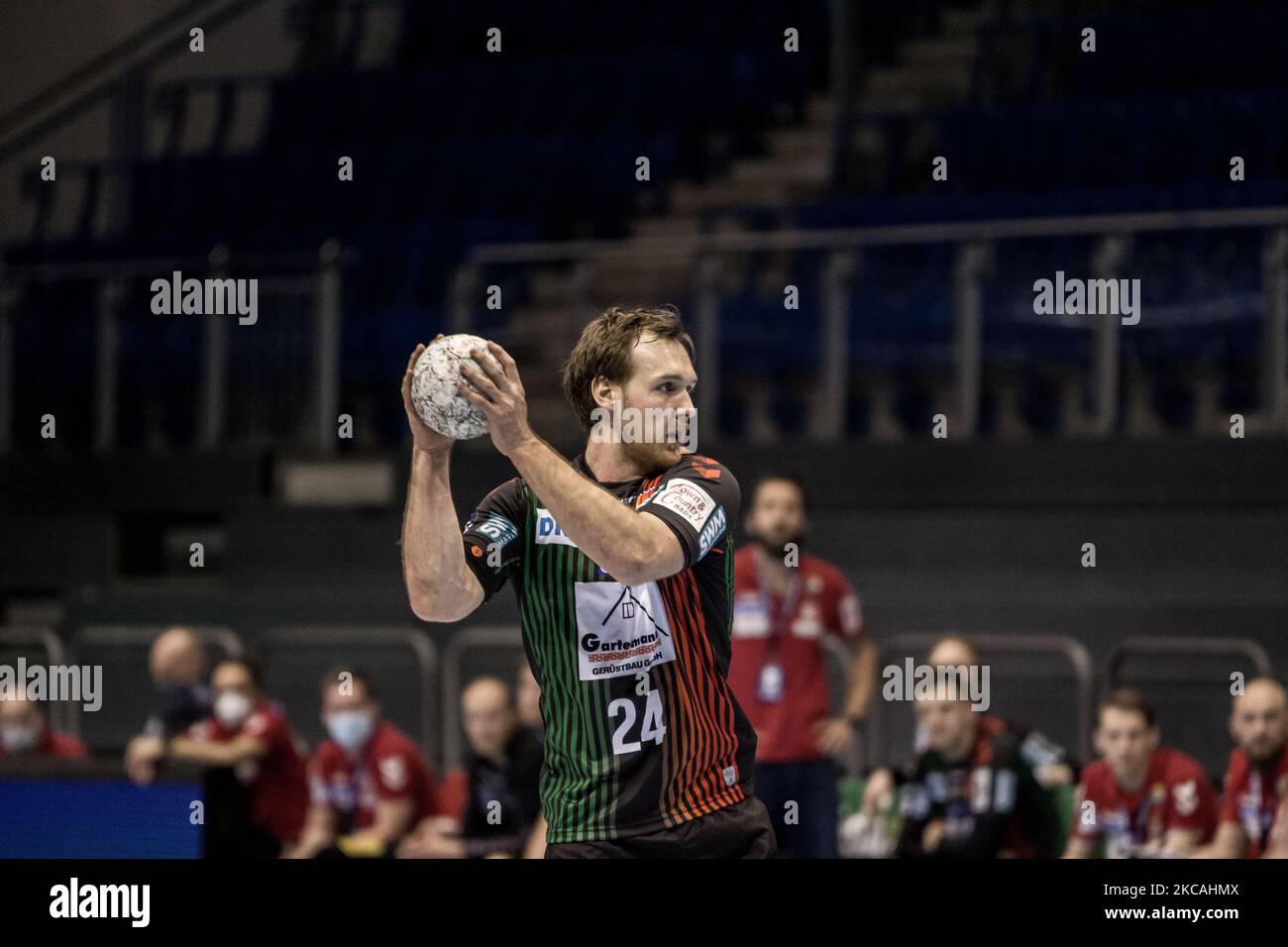 Francisco Mota da Costa of Portugal controls the ball during the