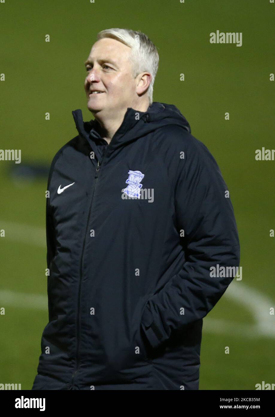 Alan Reeves Assistant Manager of Birmingham City during Barclays FA ...