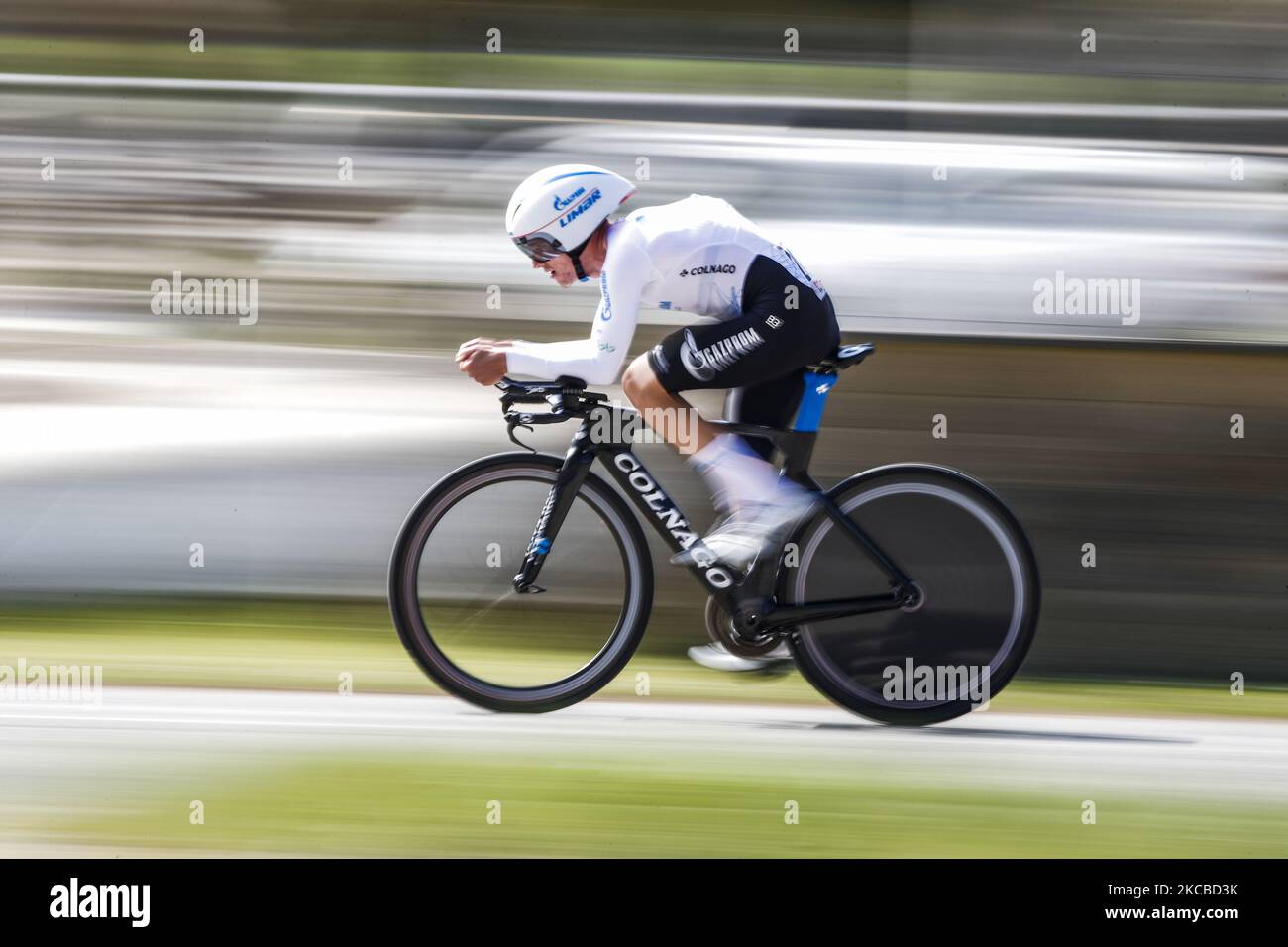 217 Denis Nekrasov from Russia of Gazprom RusVelo during the