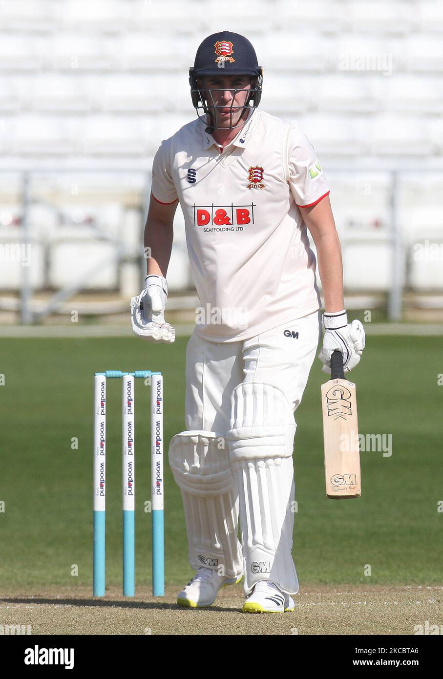 Essex's Dan Lawrence during Friendly Day Two of 2 match between Essex ...