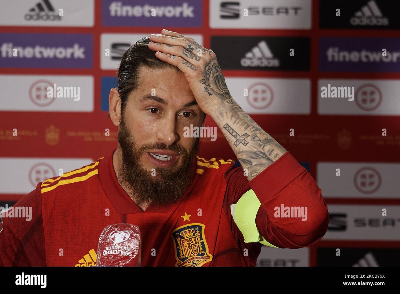 Sergio ramos interview hi-res stock photography and images - Alamy