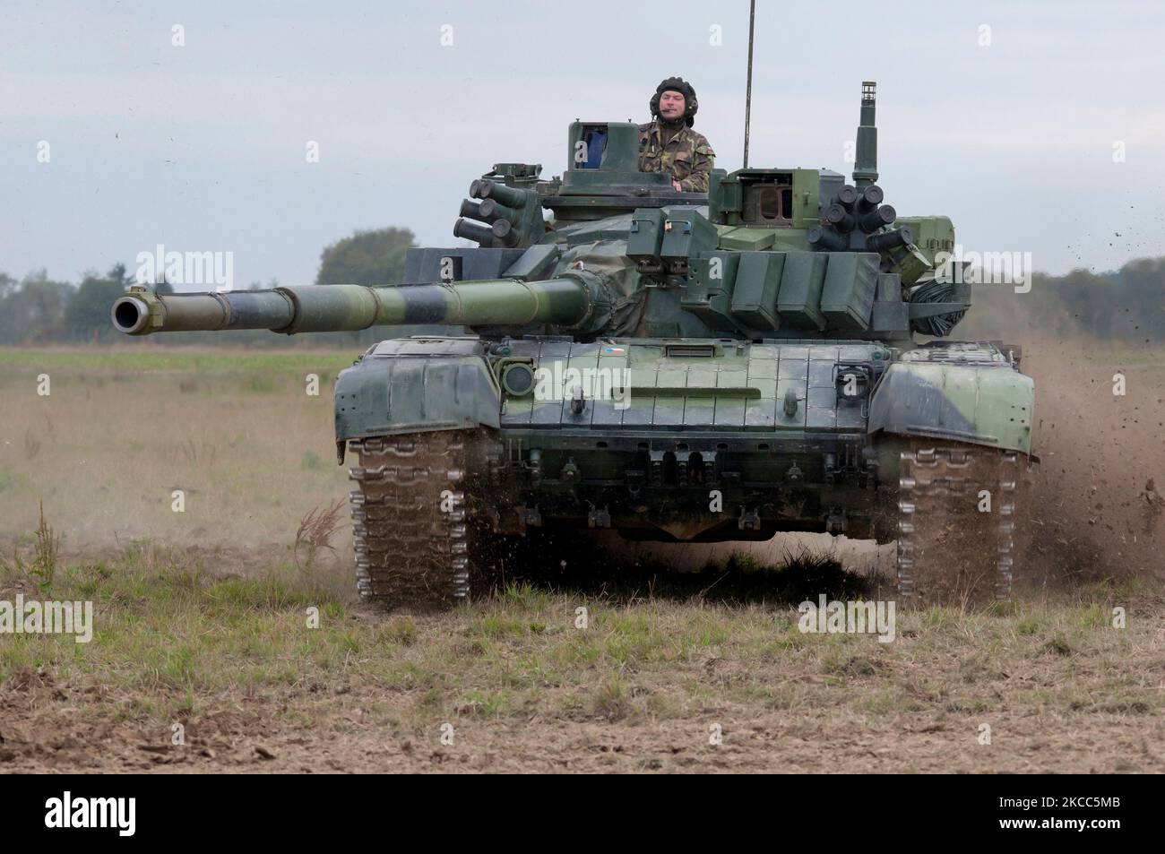 Czech Army T-72M4 Main Battle Tank. Stock Photo