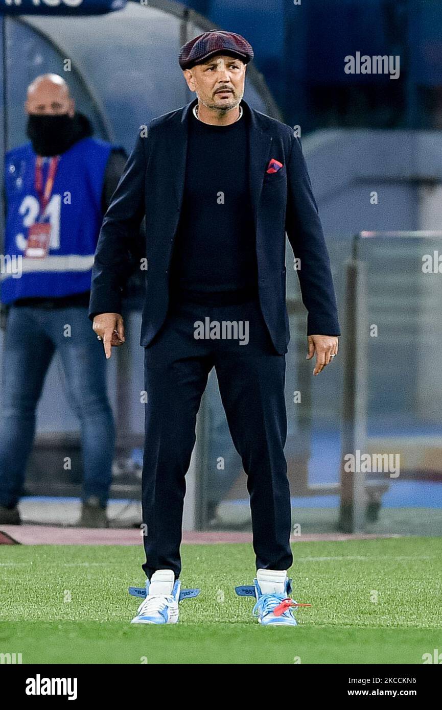 Sinisa mihajlovic manager of bologna fc hires stock photography and