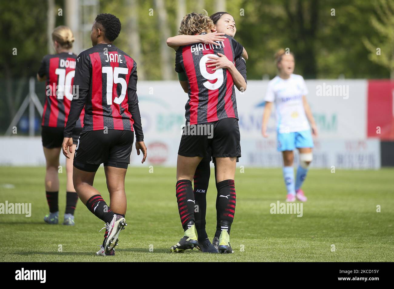 Yui Hasegawa (AC Milan) during AC Milan vs ACF Fiorentina femminile,  Italian football Serie A Women match, - Photo .LiveMedia/Francesco  Scaccianoce Stock Photo - Alamy