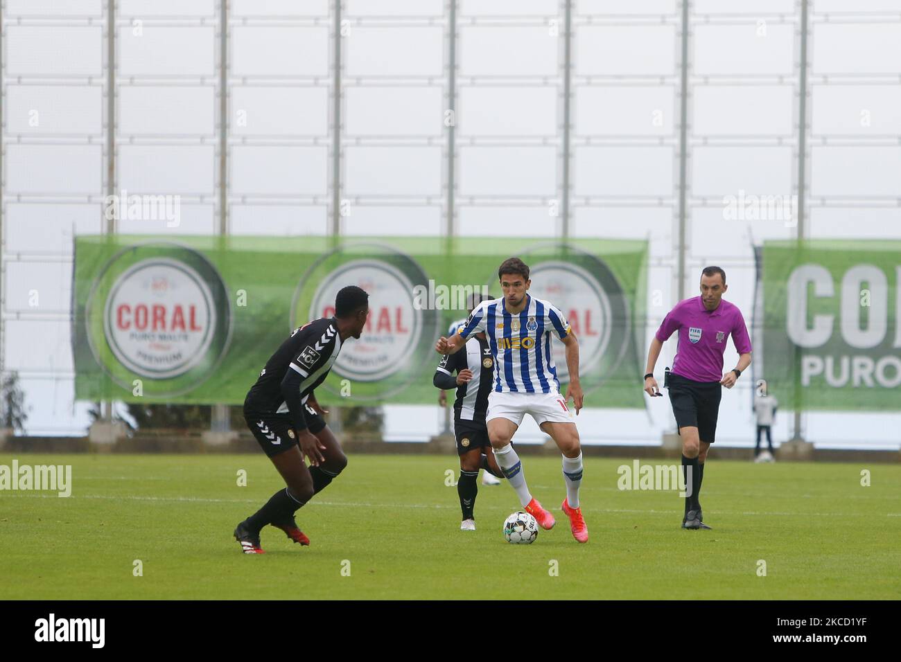 CS Maritimo Goalkeeper Amir Abedzadeh in action during the Liga Nos match  between CD Nacional and CS Maritimo at Estádio da Madeira on March 12, 2021  in Funchal, Madeira, Portugal. (Photo by