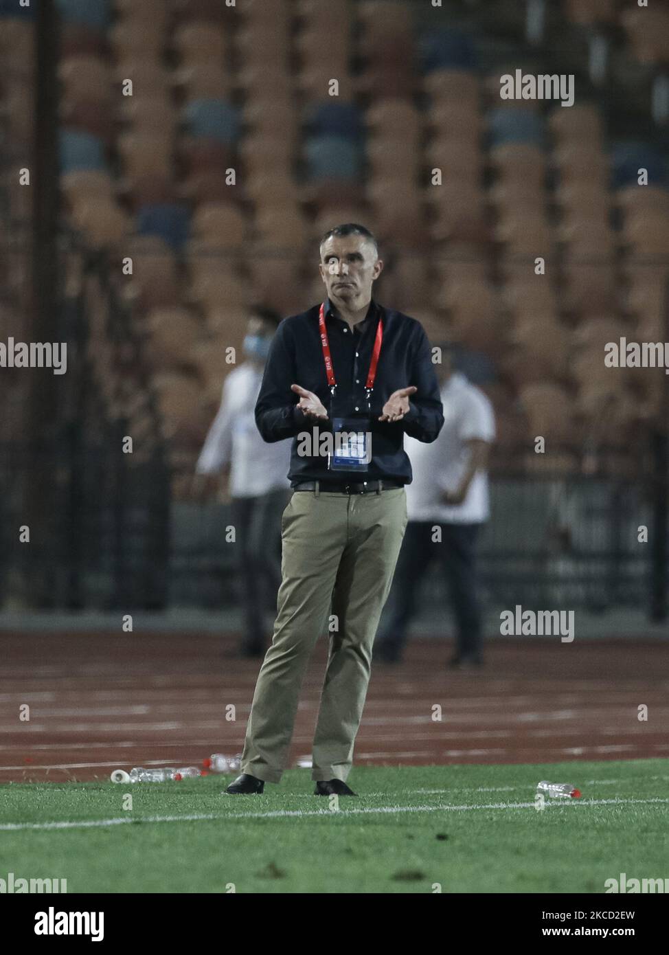 Patrice cartiron coach of al zamalek hi-res stock photography and ...