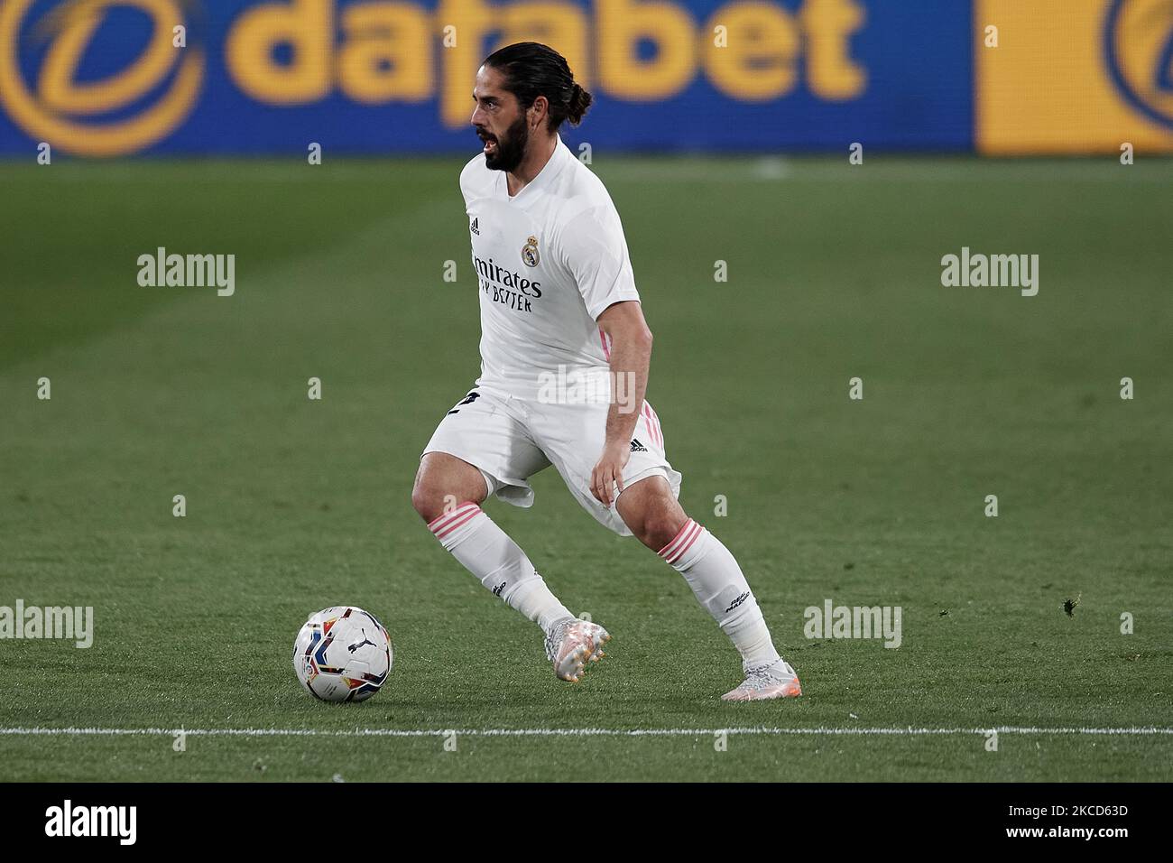 Isco Ramon Isco Alarcon of Real Madrid in action during the La Liga Santander ...