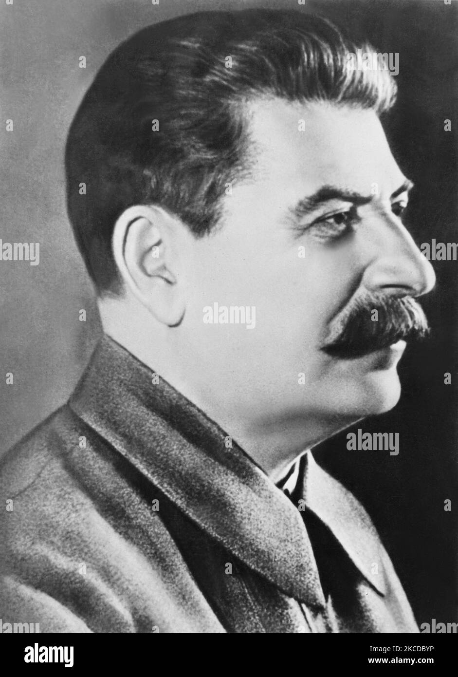 Portrait of Joseph Stalin, circa 1942. Stock Photo