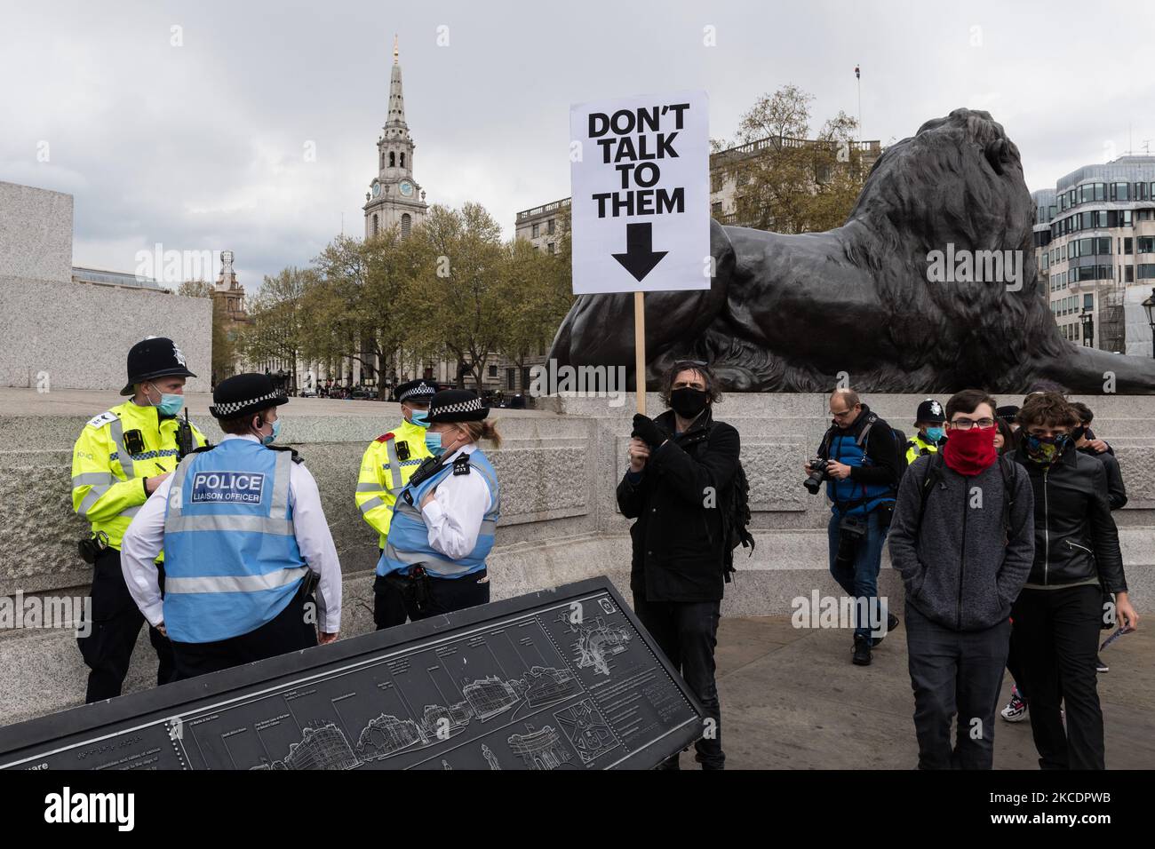 1 may trafalgar square hi-res stock photography and images - Alamy