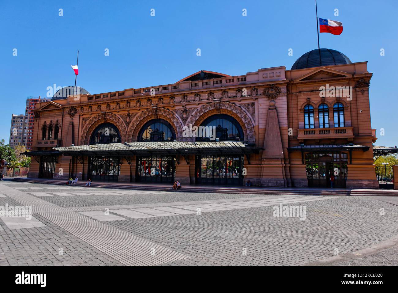 Centro cultural estacion mapocho in downtown santiago chile the