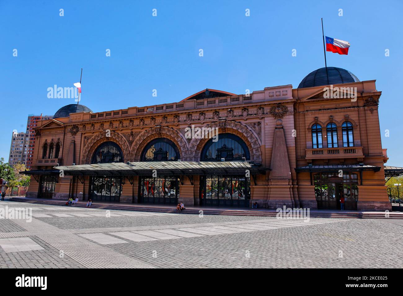 Centro cultural estacion mapocho in downtown santiago chile the