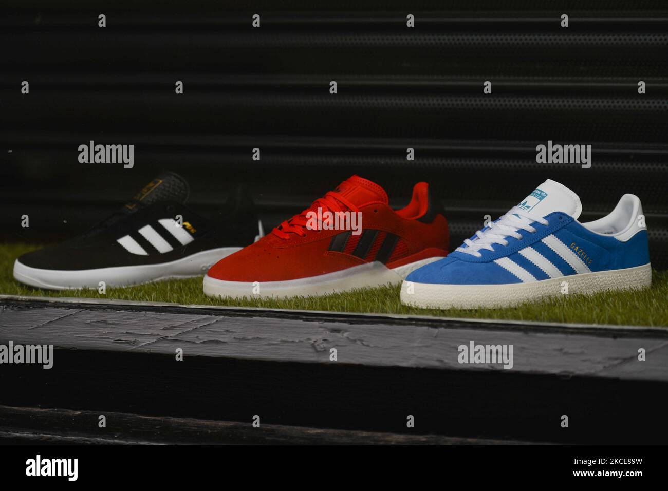 Adidas shoes on display hi-res stock photography and images - Alamy