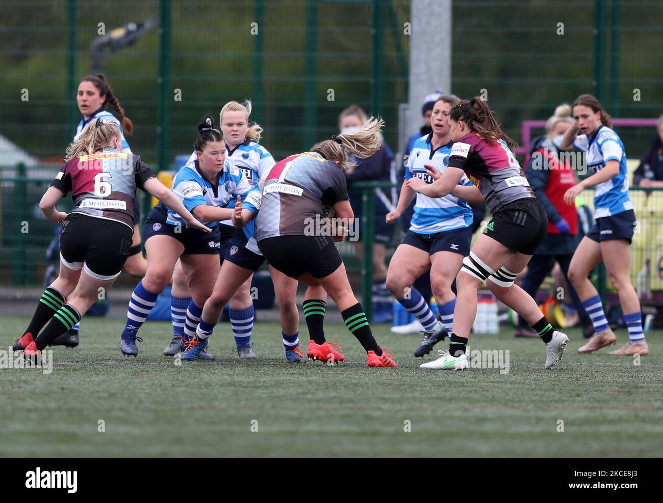 Sam Herrick of Darlington Mowden Park Sharks and Hannah Duffy of ...