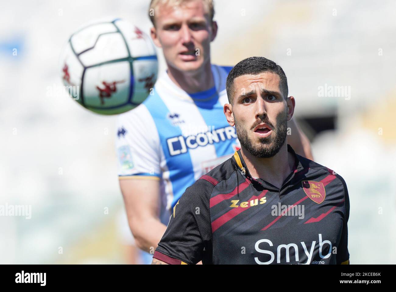 Gennaro Tutino of US Salernitana 1919 during the Serie B match between
