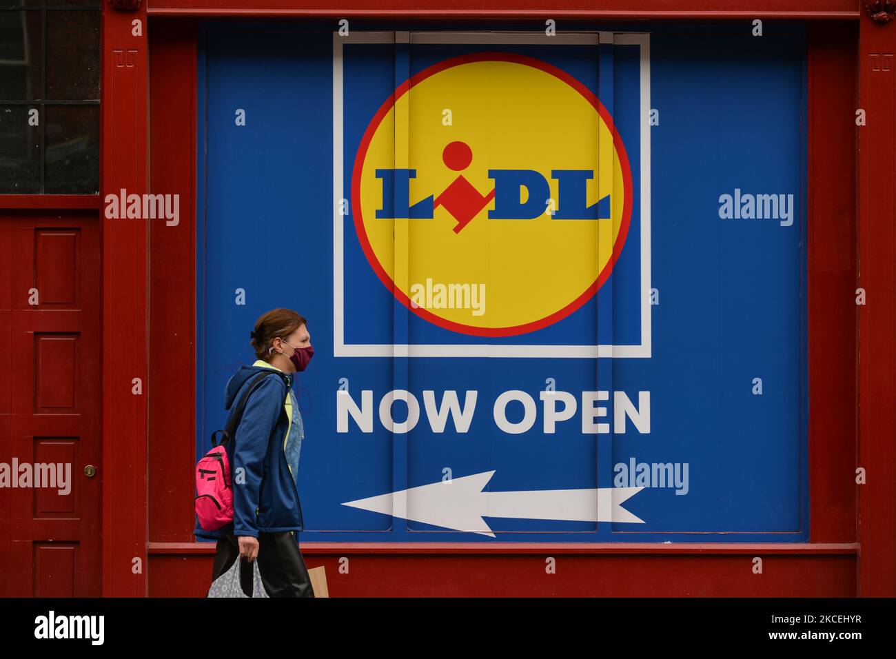 On Friday, 14 May 2021, in Dublin, Ireland. (Photo by Artur Widak/NurPhoto) Stock Photo