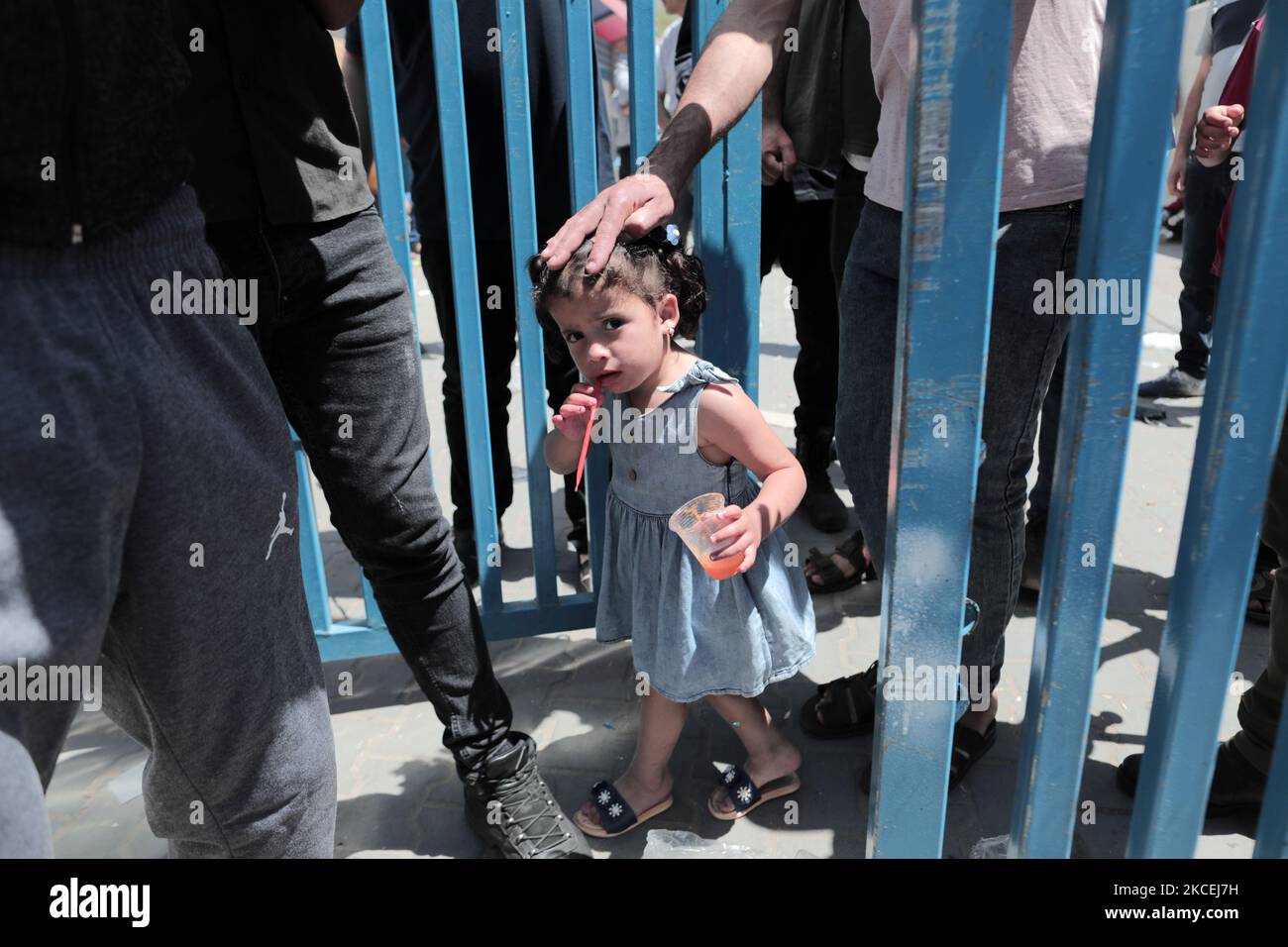 People seek refuge at a United Nations Relief and Works Agency school