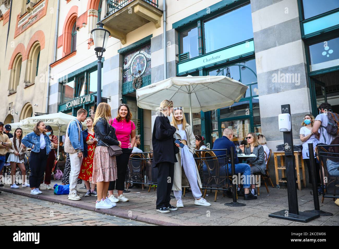 Charlotte cafe bar krakow poland hi-res stock photography and images - Alamy