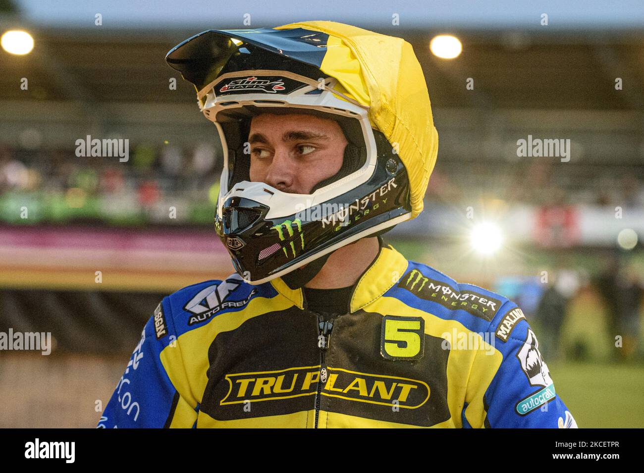 Jack Holder during the SGB Premiership match between Belle Vue Aces and