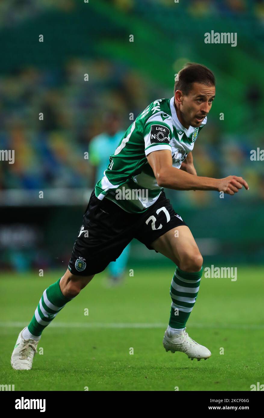 Maillot Sporting CP - Joao Pereira - Porté Contre Levski Sofia (Ligue Europa)