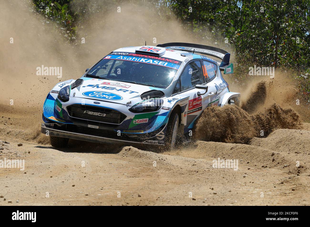 Tim Patterson Rally Gus GREENSMITH (GBR) and Chris PATTERSON (IRL) in FORD Fiesta WRC of M ...
