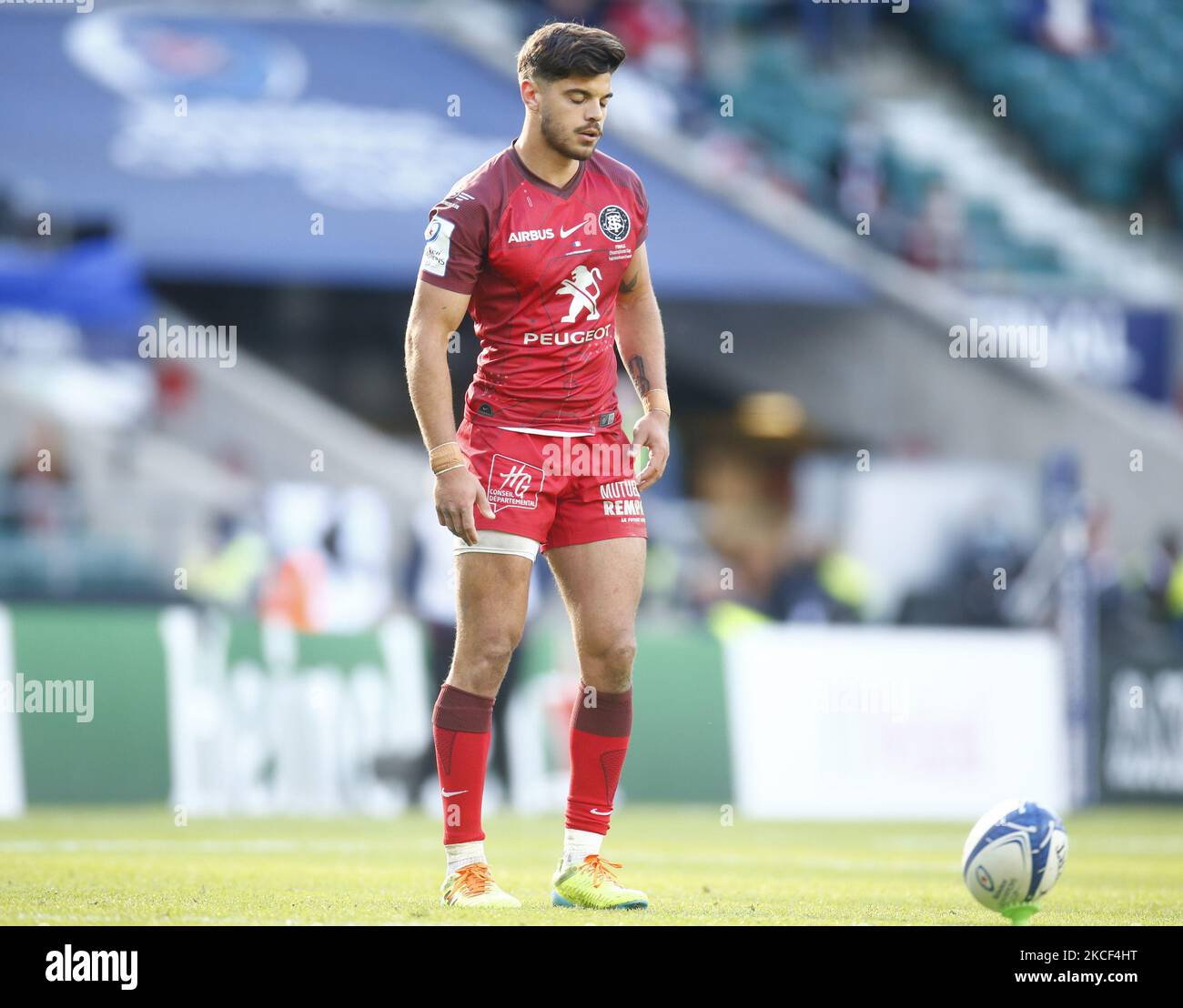 Romain Ntamack of Toulouse during Heineken Champions Cup Final match