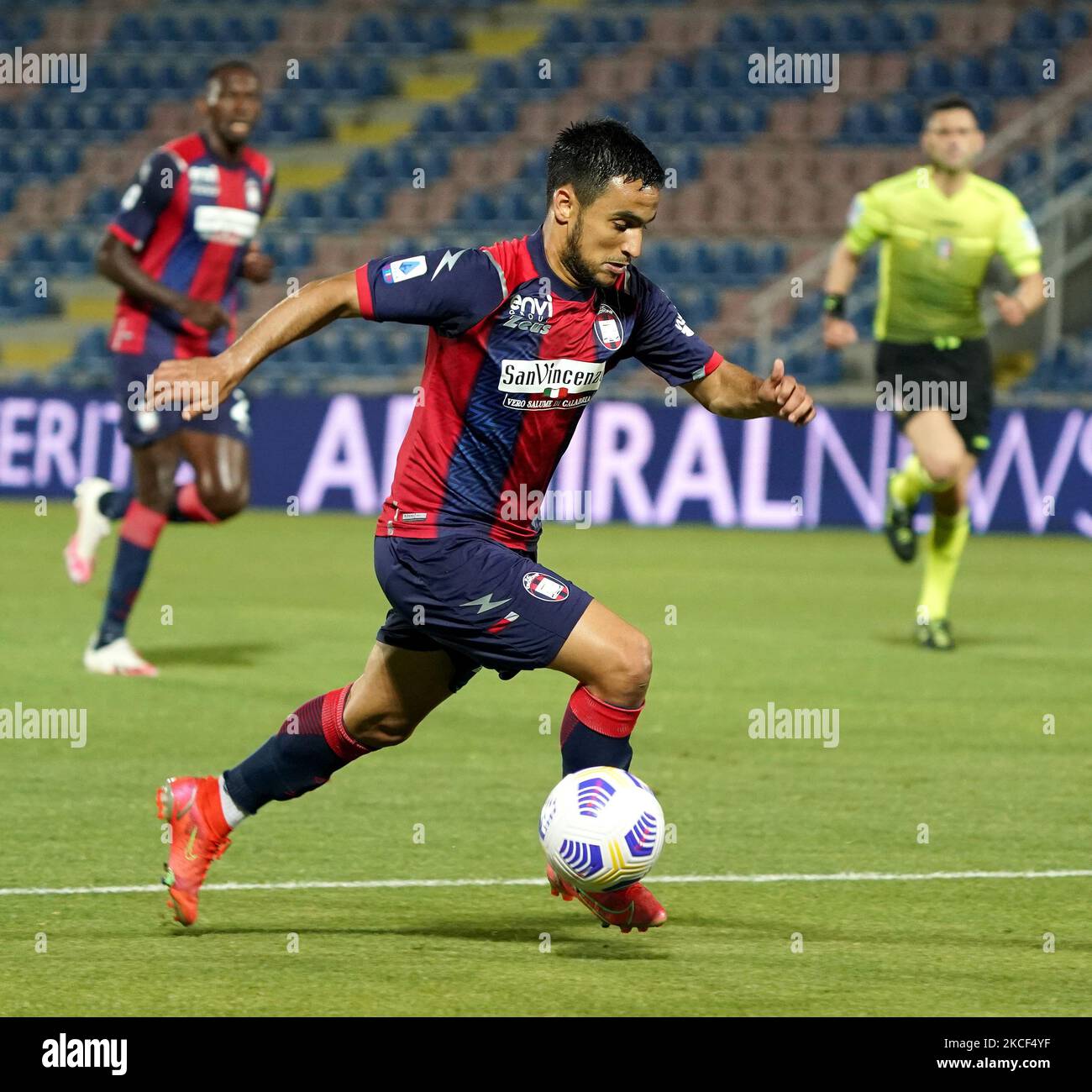 ACF Fiorentina Vs FC Crotone Editorial Stock Image - Image of real