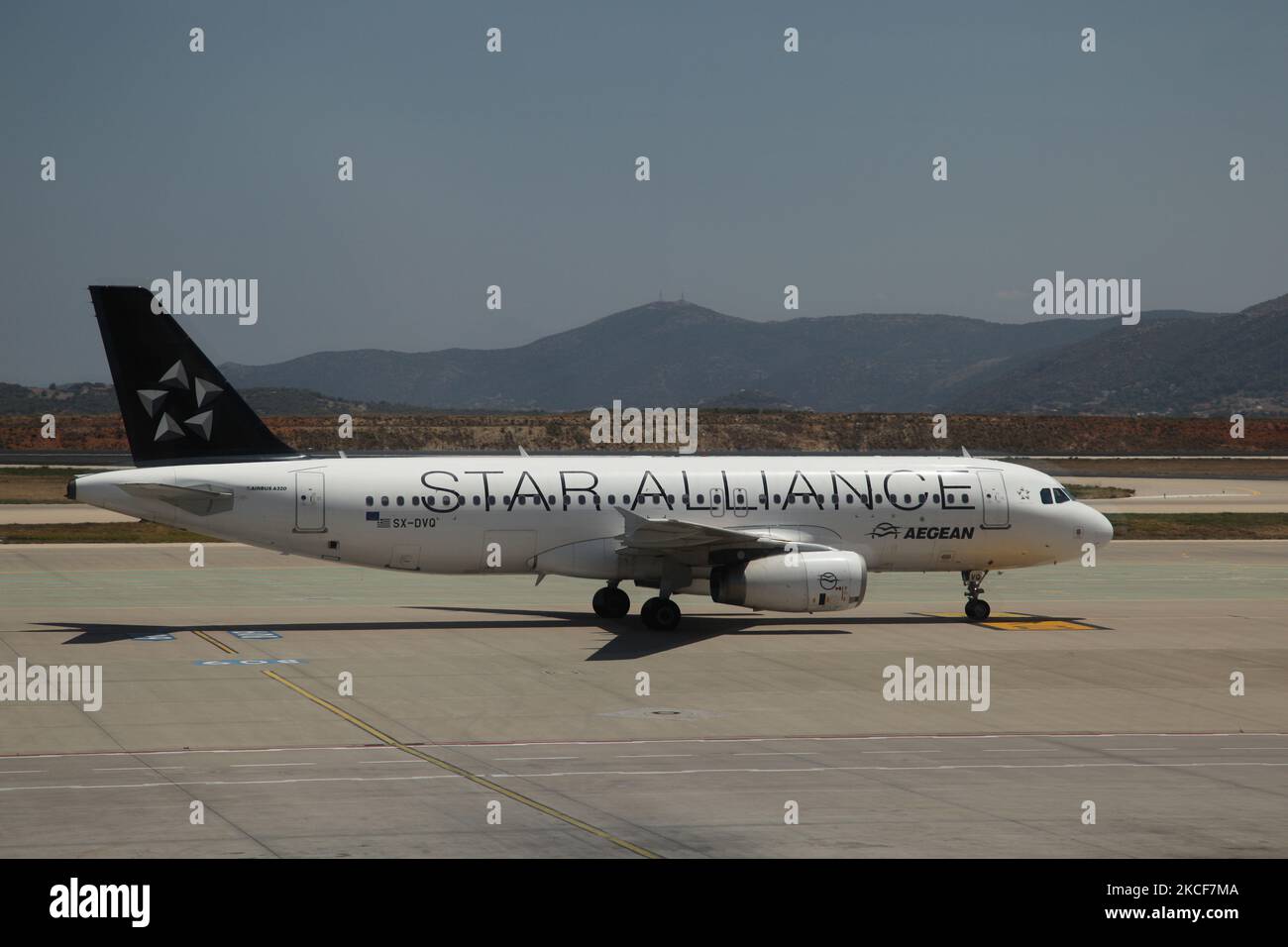 Aegean Airlines (Star Alliance livery) Airbus A320232 airplane at