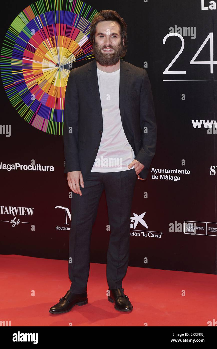 Ricardo Gomez attends the '24th Malaga Film Festival' Photocall at ...